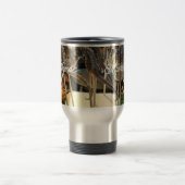 Personalisierte Trommel mit Griff, Länge und Stroh Reisebecher (Mittel)