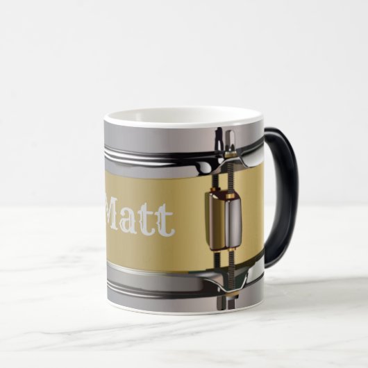 Personalisierte Trommel Morphing-Tasse Verwandlungstasse (VorderseiteRechts)
