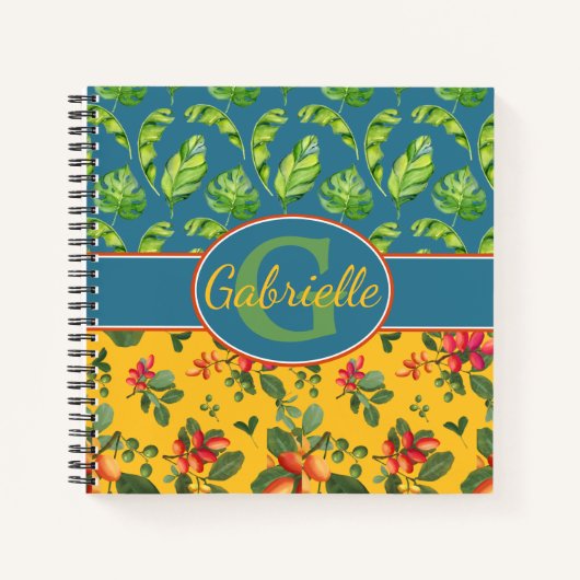 Personalisierte Tropeninsel Notizblock (Vorderseite)