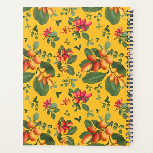 Personalisierte Tropeninsel Planer (Rückseite)