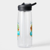 Personalisierte Tropeninsel Trinkflasche (Links)