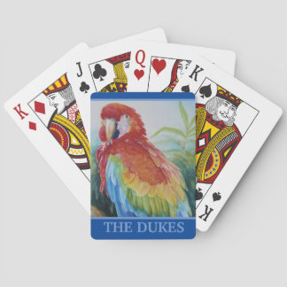 Personalisierte Tropenkarte Spielkarten