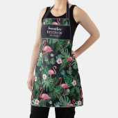 Personalisierte Tropenrosa Flamingo-Schürze Schürze (InSitu)