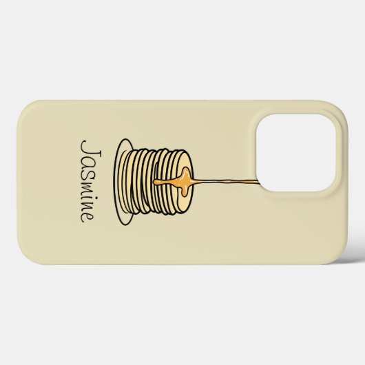 Personalisierte Tropfsäulenpfannkuchen Case-Mate iPhone Hülle (Rückseite (Horizontal))
