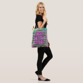 Personalisierte Tropical Shopping Tote Bag Tasche (Am Model)
