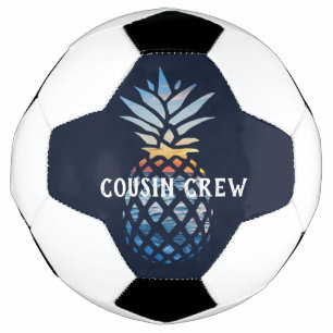 Personalisierte tropische Ananas Fußball