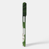 Personalisierte tropische Blätter Individuelle Nam Case-Mate iPhone Hülle (Rückseite / Rechts)