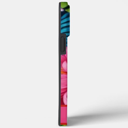 Personalisierte tropische Blume Case-Mate iPhone Hülle (Rückseite / Rechts)