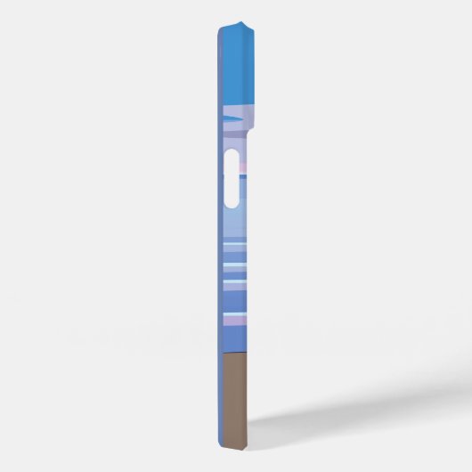 Personalisierte tropische Insel Flamingo Case-Mate iPhone Hülle (Rückseite / Rechts)