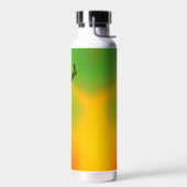 Personalisierte tropische Melonen-Grün Trinkflasche (Links)