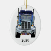 Personalisierte Trucker-Ornament Keramik Ornament (Rechts)