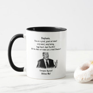 Personalisierte Trump-Tasse für CAT-MAMA Fügen Sie Tasse