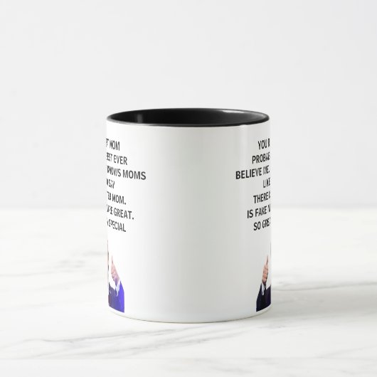 Personalisierte Trump-Tasse für Mama Vater Onkel S Tasse (Zentrum)