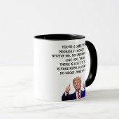 Personalisierte Trump-Tasse für Mama Vater Onkel S Tasse (VorderseiteRechts)