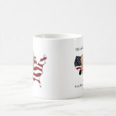 PERSONALISIERTE TRUMP-TASSE KAFFEETASSE (Mittel)