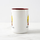 Personalisierte TSDS Arisdale Zweifarbige Tasse (Mittel)