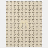 Personalisierte Tulips Fleecedecke (Vorderseite)