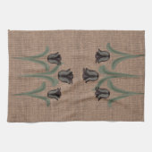 Personalisierte Tulips Geschirrtuch (Horizontal)