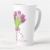 Personalisierte Tulips Milchtasse (Rechte Ecke)