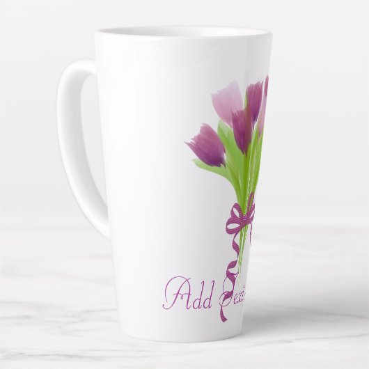 Personalisierte Tulips Milchtasse (Linke Ecke)