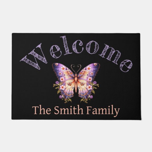 Personalisierte Tür Fußmatte (Vorderseite)