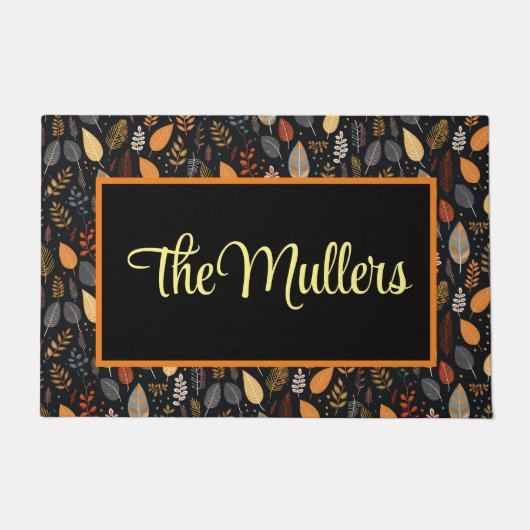 Personalisierte Tür Fußmatte (Vorderseite)