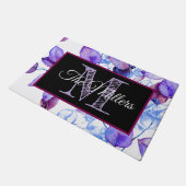 Personalisierte Tür Fußmatte (Schrägansicht)