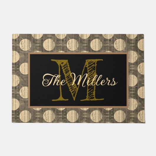 Personalisierte Tür Fußmatte (Vorderseite)
