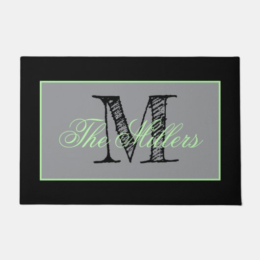 Personalisierte Tür Fußmatte (Vorderseite)