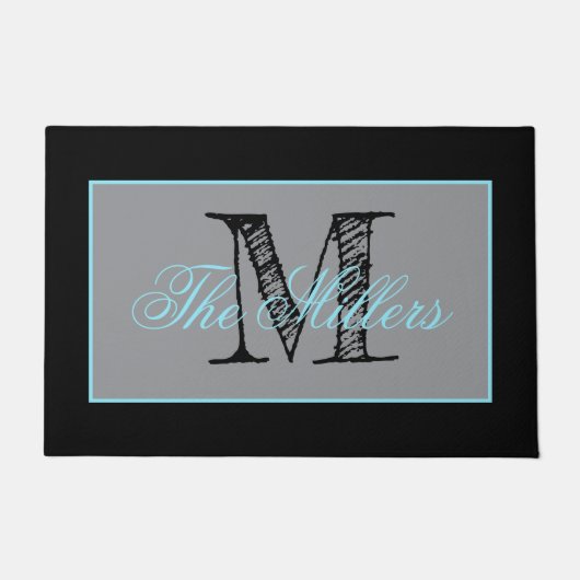 Personalisierte Tür Fußmatte (Vorderseite)
