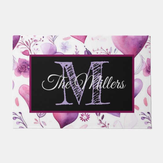 Personalisierte Tür Fußmatte (Vorderseite)