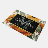 Personalisierte Tür Fußmatte (Schrägansicht)