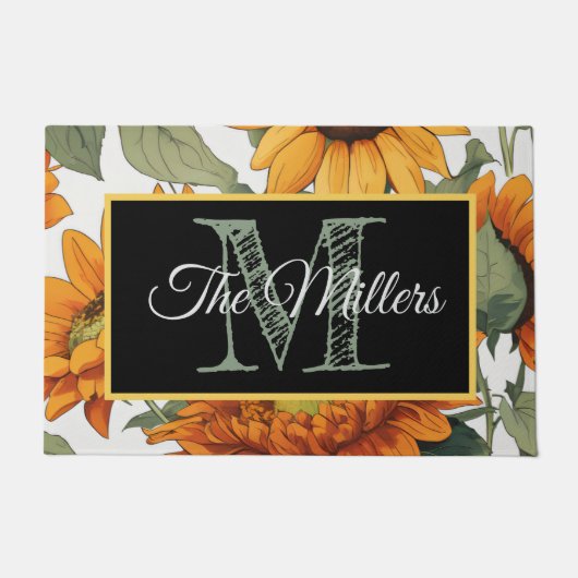 Personalisierte Tür Fußmatte (Vorderseite)