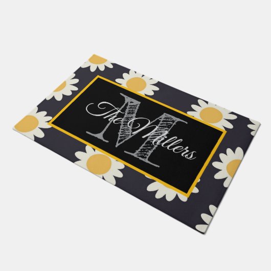 Personalisierte Tür Fußmatte (Schrägansicht)