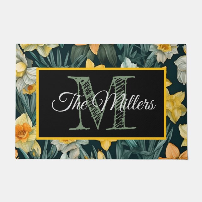 Personalisierte Tür Fußmatte (Vorderseite)