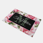 Personalisierte Tür Fußmatte (Schrägansicht)