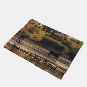 Personalisierte Tür-Matte - Salt River wilde Fußmatte (Schrägansicht)