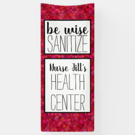Personalisierte Türdekoration der Krankenschwester Banner