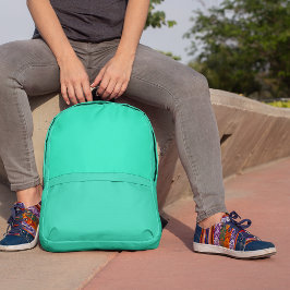 Personalisierte türkisfarbene Sitte Bedruckter Rucksack