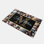 Personalisierte Türmatte bunt (Schrägansicht)