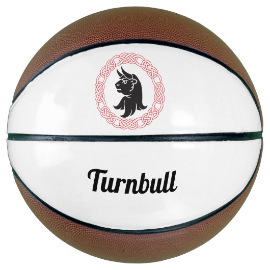 Personalisierte Turnbulle Basketball (Vorderseite)