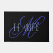 Personalisierte Türöffnung personalisiert Fußmatte (Vorderseite)