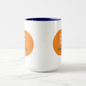 Personalisierte Twilight-Monogramm-Bezeichnung und Tasse (Zentrum)