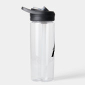 Personalisierte Typografie Monogramm Trinkflasche (Rechts)