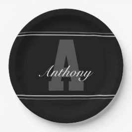 Personalisierte Typografie Name Party Teller