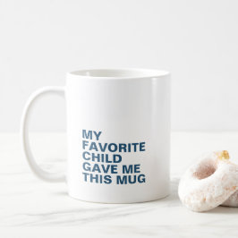 Personalisierte Typografie-Tasse mit Initial Kaffeetasse