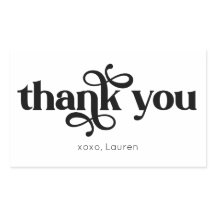 Personalisierte Typografie Vielen Dank