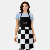 PERSONALISIERTE ÜBERPRÜFTE SCHÜRZE (Getragen)