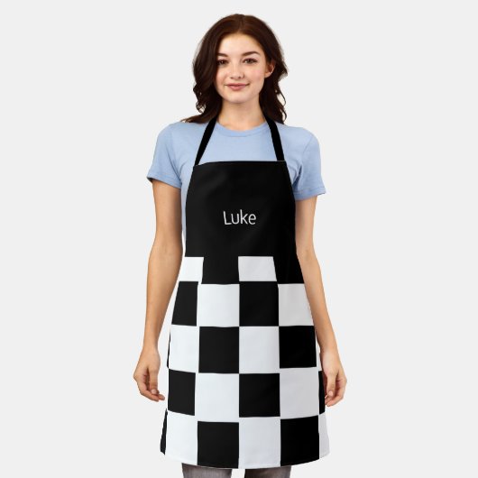 PERSONALISIERTE ÜBERPRÜFTE SCHÜRZE (Getragen)