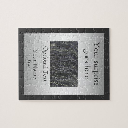 Personalisierte Überraschung Puzzle (Horizontal)